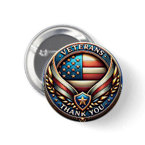 Veteran's Thank You Day Button