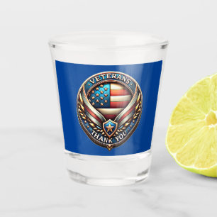 Veteran's Thank You Day  Shot Glass