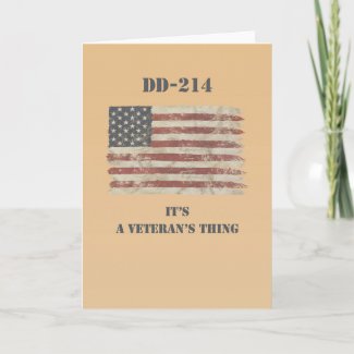Veteran's Thing Card
