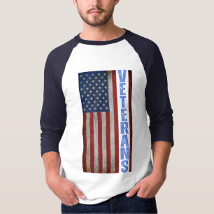 VETERANS USA FLAG 4TH OF JULY T-Shirt