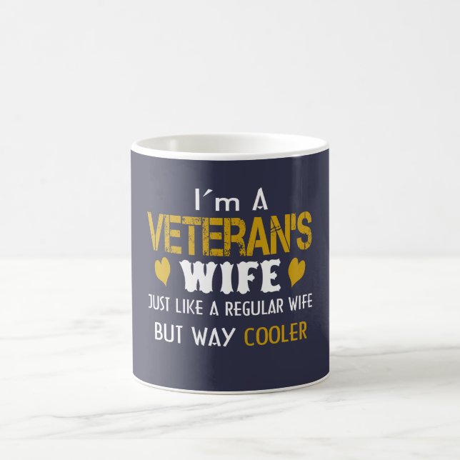 Veteran's Wife Coffee Mug (Center)