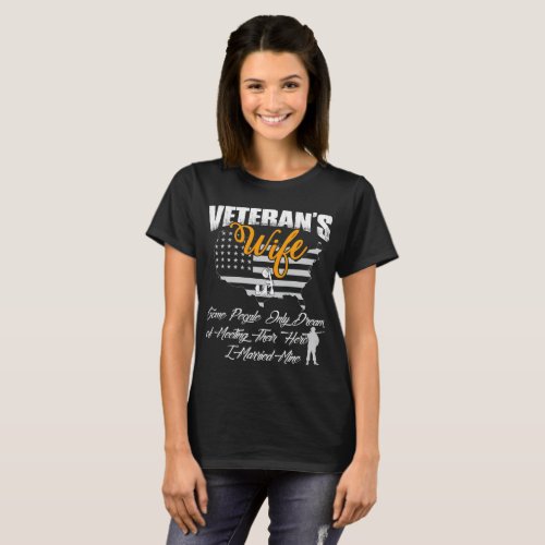 Veterans Wife Gifts T_Shirt