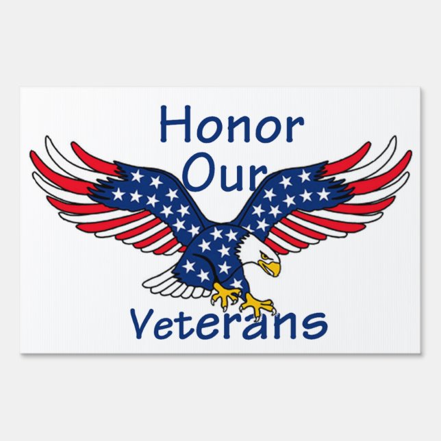 Veterans Yard Sign (Front)
