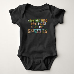 Veterinarian Appreciation Animal Rescue Doctor Baby Bodysuit