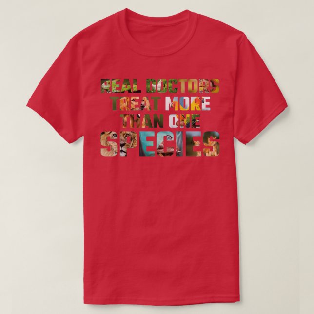 Veterinarian Appreciation Animal Rescue Doctor T-Shirt (Design Front)