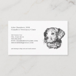 Veterinarian Business And Appointment Reminder Card