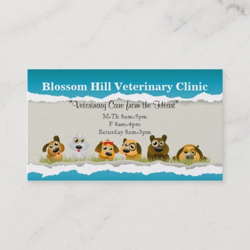 Veterinarian Business Card