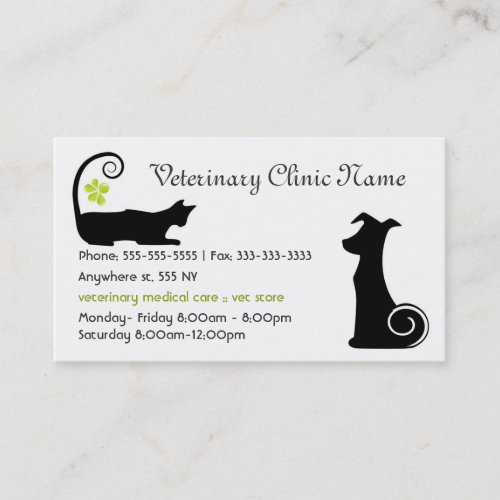 Veterinarian Business Card