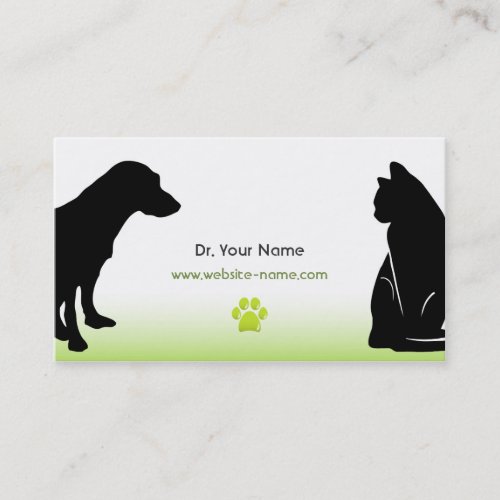 Veterinarian Business Card