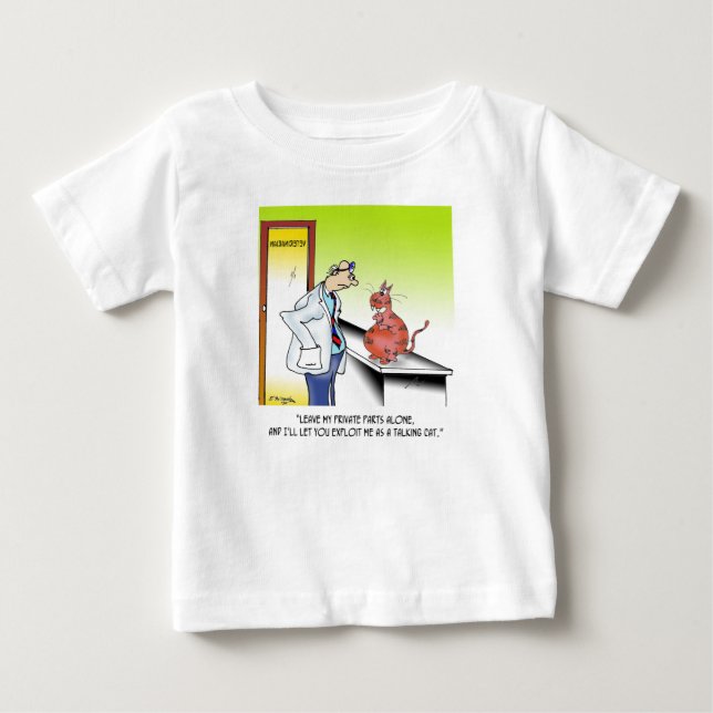 Veterinarian Cartoon 9480 Baby T-Shirt (Front)