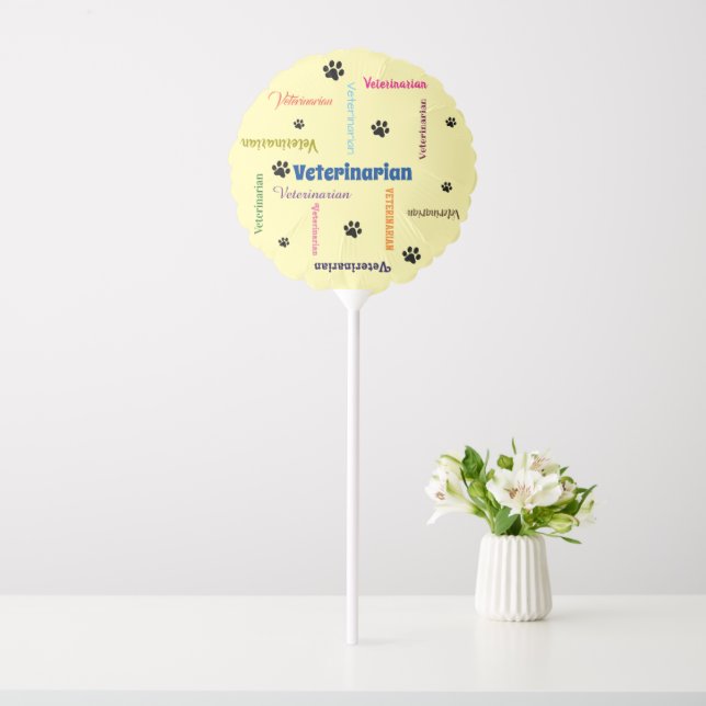 Veterinarian College Graduation Celebration Balloon (In SItu)