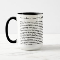 Veterinarian Custom Mug