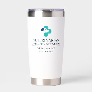 Veterinarian Custom Name Since Year Insulated Tumbler
