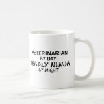 Veterinarian Deadly Ninja Coffee Mug