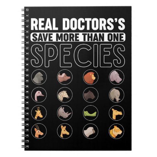 Veterinarian Doctor Animal Rescuer Notebook