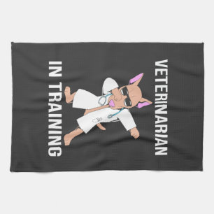 Veterinarian Dog Sunglasses Pet Kitchen Towel