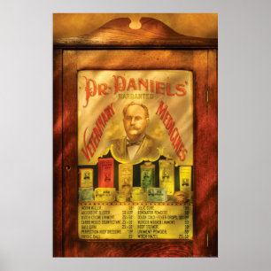 Veterinarian - Dr Daniels, Veterinary Medicines Poster