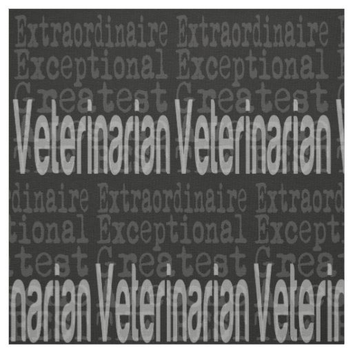 Veterinarian Extraordinaire Fabric