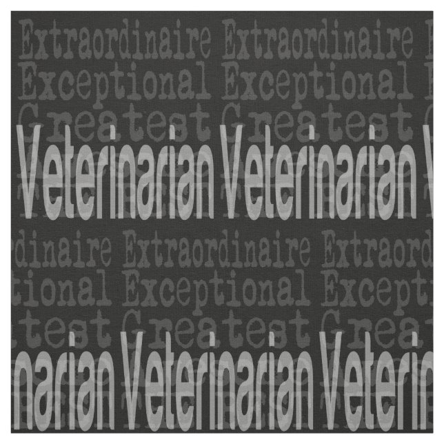 Veterinarian Extraordinaire Fabric (Swatch)