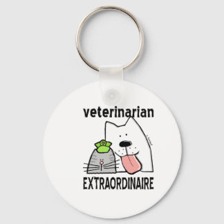 Veterinarian Extraordinaire Keychain