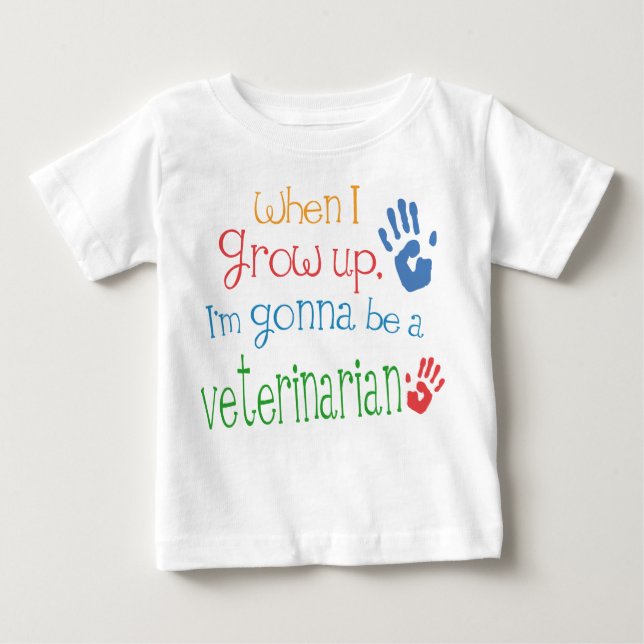 Veterinarian (Future) Infant Baby T-Shirt (Front)