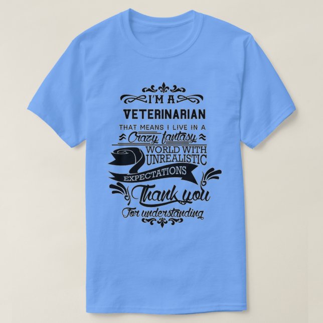 Veterinarian Gift Present For Men Women T-Shirt (Design Front)