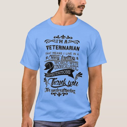 Veterinarian Gift Present For Men Women T_Shirt