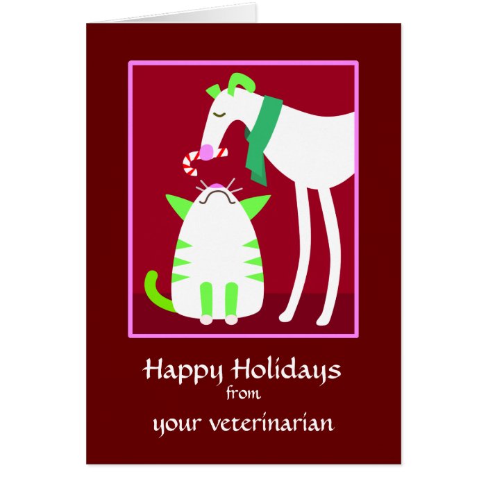 Veterinarian Holiday Card