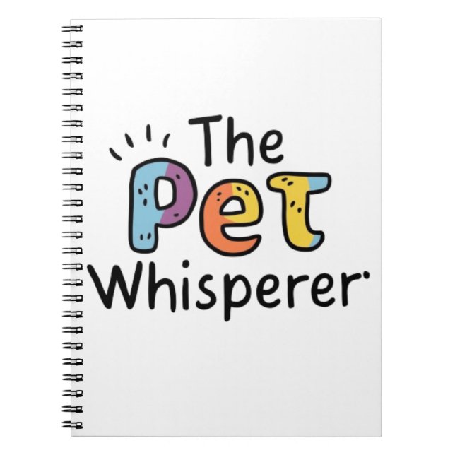 Veterinarian in the making notebook (Front)