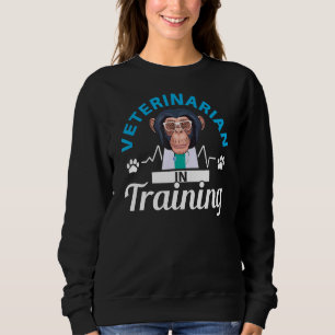 Veterinarian In Training Animal Doctor Future Vet Sweatshirt