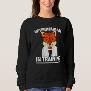 Veterinarian In Training Animal Doctor Future Vet Sweatshirt