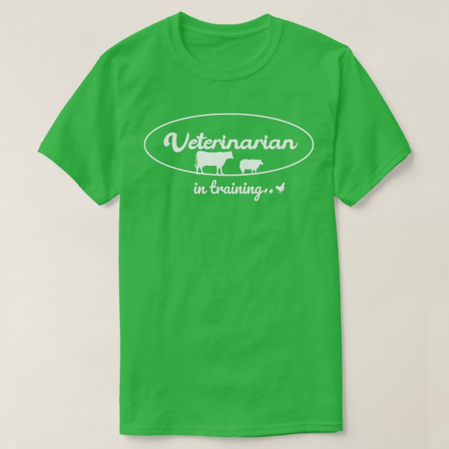 Veterinarian In Training EssentialCopy T-Shirt (Design Front)
