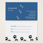 Veterinarian | Info (Front & Back)