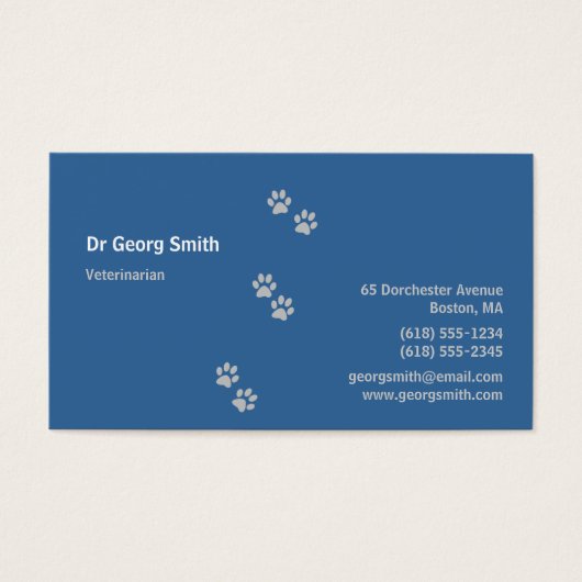 Veterinarian | Info (Front)