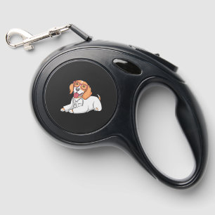 Veterinarian Medical Receptionist Retractable Pet Leash