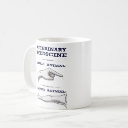 Veterinarian Mug large vs. small animal practice | Zazzle