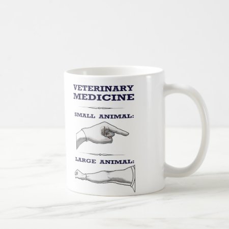 Veterinarian Mug Large Vs. Small Animal Practice