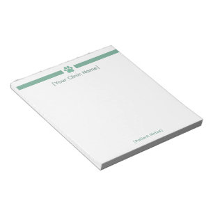 Veterinarian Office Notepad Custom Logo