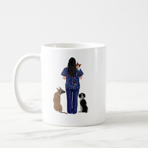 Veterinarian or vet tech at the office coffee mug