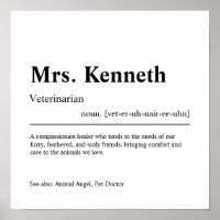 Veterinarian Personalized Gift