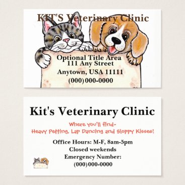 Veterinarian, Pet Shop, Pet Groomer Business Card Veterinarian, Pet Shop, Pet Groomer Business Card