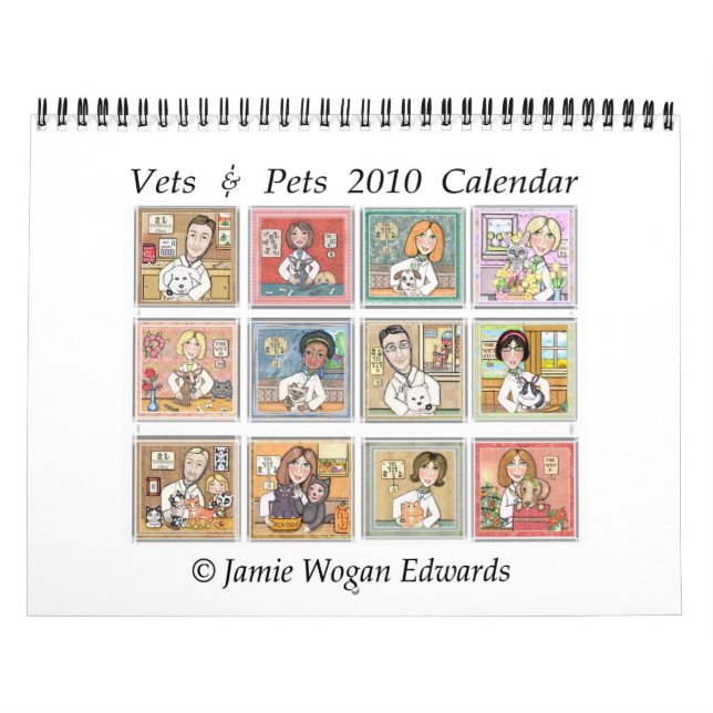 Veterinarian Professional Wall Calendar 2010 (Cover)