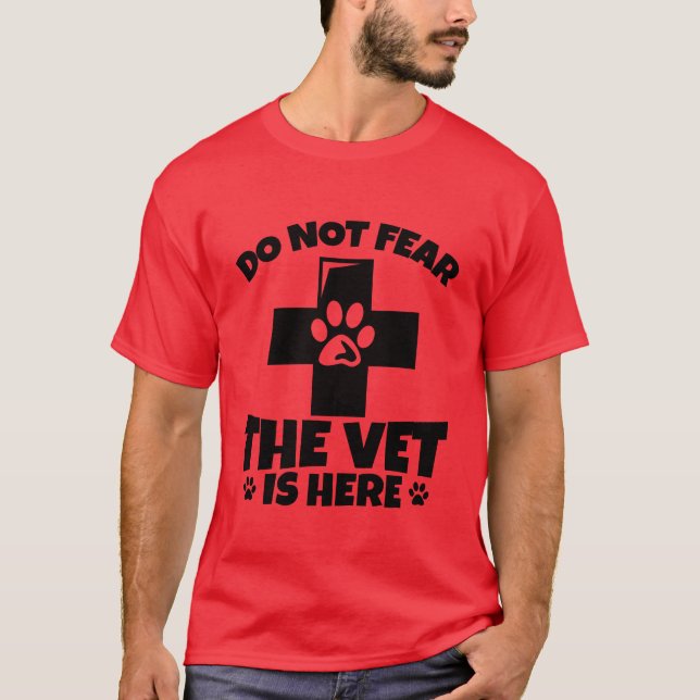 Veterinarian Quote vintage T-Shirt (Front)