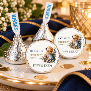 Veterinarian Retirement Party Paws & Enjoy Favor