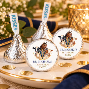 Veterinarian Retirement Party Personalized Favor
