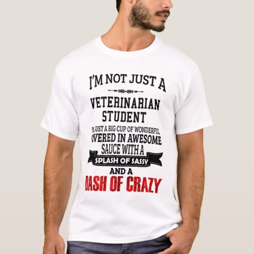 Veterinarian Student T_Shirt GiftPresent Funny