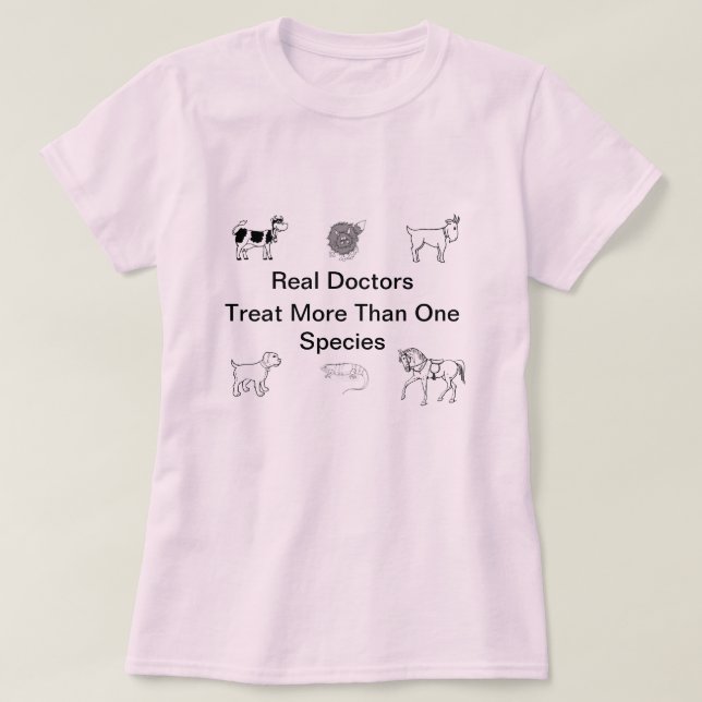 Veterinarian T-Shirt (Design Front)