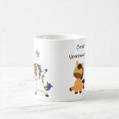 Veterinarian Unicorn Horse Funny Gift pet Vet Coffee Mug (Center)