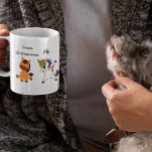 Veterinarian Unicorn Horse Funny Gift pet Vet Coffee Mug<br><div class="desc">This design was created through digital art. It may be personalized by clicking the customize button and changing the color, adding a name, initials or your favorite words. Contact me at colorflowcreations@gmail.com if you with to have this design on another product. Purchase my original abstract acrylic painting for sale at...</div>