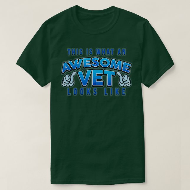 Veterinarian Veterinary Animal Vet Funny Veterinar T-Shirt (Design Front)